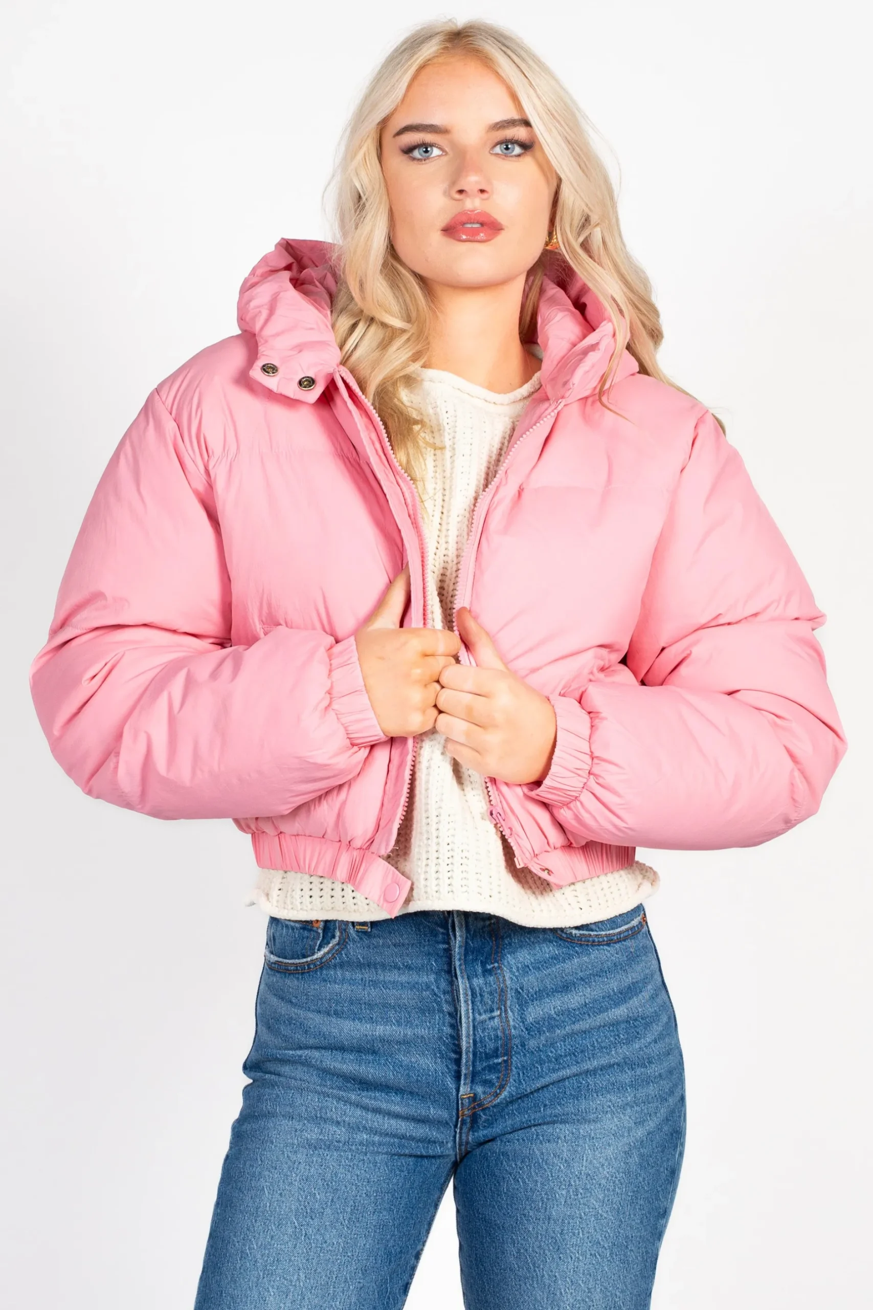 Anwnd Zara Hooded Puffer Jacket Online