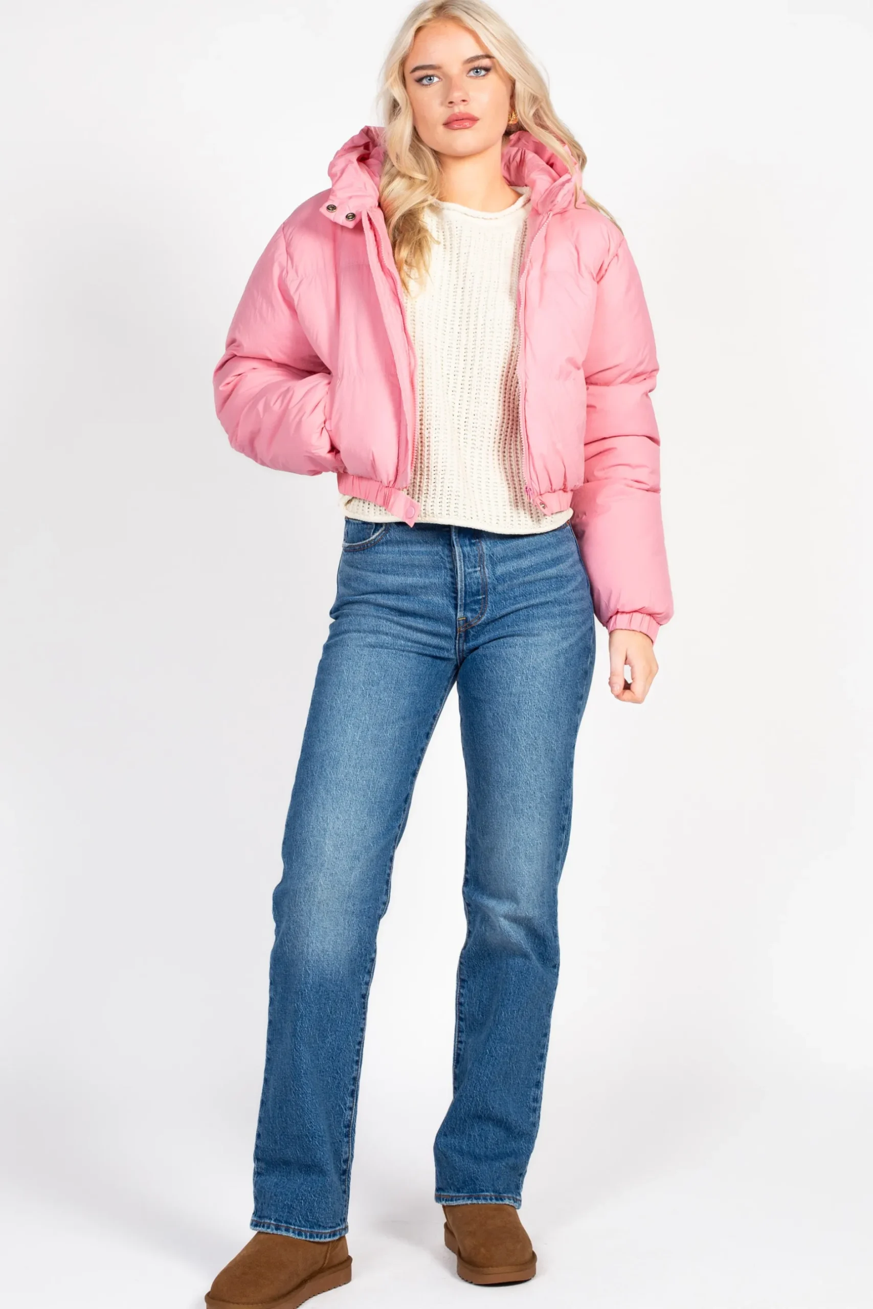 Anwnd Zara Hooded Puffer Jacket Online